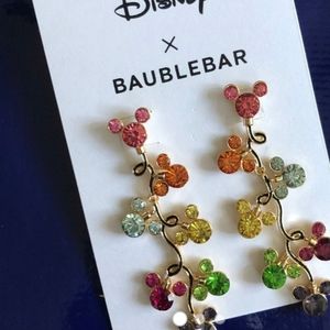 Baublebar Mickey mouse rainbow gem